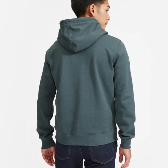 Men’s Everlane French Terry Hoodie in Slate Medium - Picture 3 of 7
